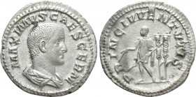 MAXIMUS (Caesar, 235/6-238). Denarius. Rome