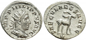 PHILIP I 'THE ARAB' (244-249). Antoninianus. Rome. Saecular Games issue