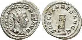 PHILIP I 'THE ARAB' (244-249). Antoninianus. Rome. Saecular Games/ 1000th Anniversary of Rome issue