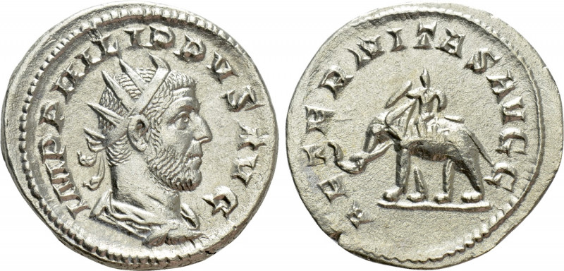 PHILIP I 'THE ARAB' (244-249). Antoninianus. Rome. 

Obv: IMP PHILIPPVS AVG. ...