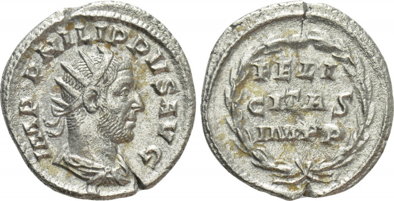PHILIP I 'THE ARAB' (244-249). Antoninianus. Rome. 

Obv: IMP PHILIPPVS AVG. ...