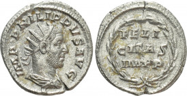 PHILIP I 'THE ARAB' (244-249). Antoninianus. Rome