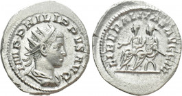PHILIP II (247-249). Antoninianus. Rome