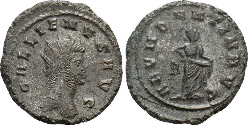 GALLIENUS (253-268). Antoninianus. Rome. 

Obv: GALLIENVS AVG. 
Radiate head ...