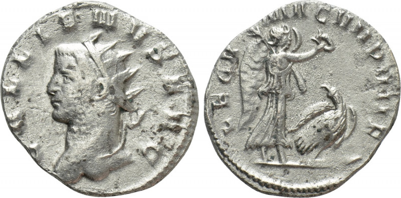 GALLIENUS (253-268). Antoninianus. Mediolanum. 

Obv: GALLIENVS AVG. 
Radiate...