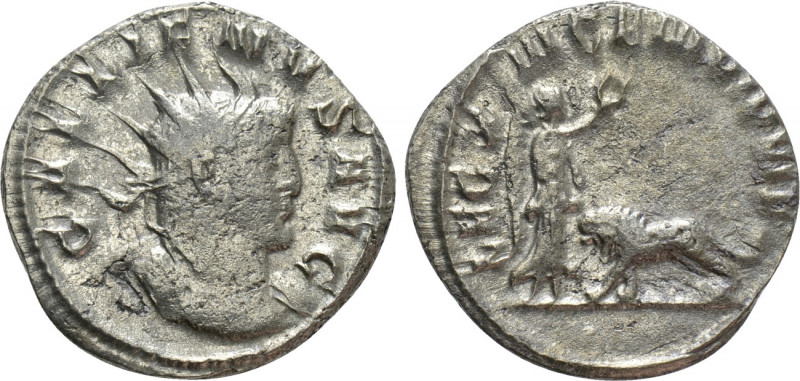 GALLIENUS (253-268). Antoninianus. Mediolanum. 

Obv: GALLIENVS AVG. 
Radiate...