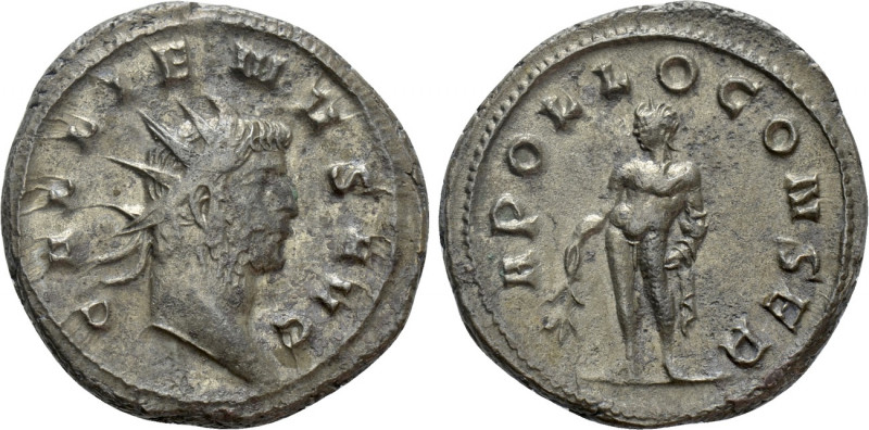GALLIENUS (253-268). Antoninianus. Mediolanum. 

Obv: GALLIENVS AVG. 
Radiate...