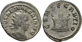 DIVUS VALERIAN II (Died 258). Antoninianus. Rome