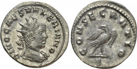 DIVUS VALERIAN II (Died 258). Antoninianus. Rome. Struck under Valerian I and Gallienus