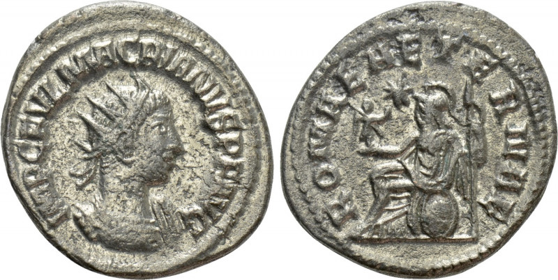 MACRIANUS (Usurper, 260-261). Antoninianus. Samosata. 

Obv: IMP C FVL MACRIAN...