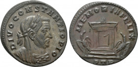 DIVUS CONSTANTIUS I (Died 306). Follis. Treveri