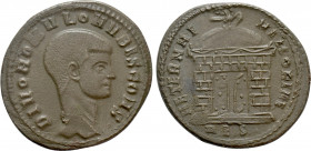 DIVUS ROMULUS (Died 309), son of MAXENTIUS. Follis. Rome