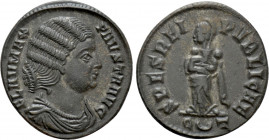 FAUSTA (Augusta, 324-326). Follis. Ticinum
