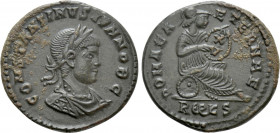 CONSTANTINE II (Caesar, 316-337). Follis. Rome