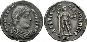 VALENTINIAN I (364-375). Siliqua. Thessalonica