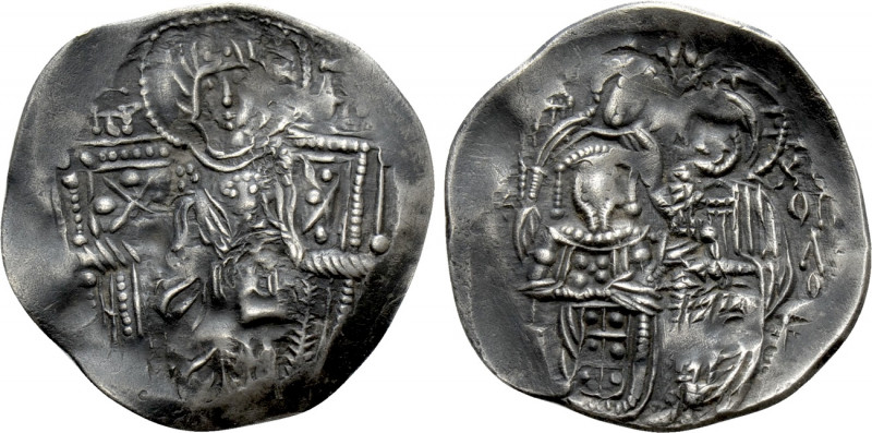 MICHAEL VIII PALAEOLOGUS (1261-1282). AR Trachy. Constantinople. 

Obv: The Vi...