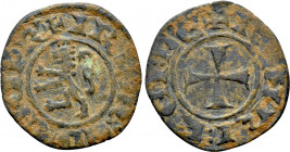 CRUSADERS. Cyprus. Henry II (Second reign, 1310-1324). Denier