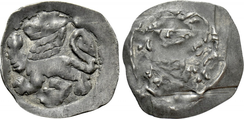 GERMANY. Nürnberg. Friedrich II (1215-1250). Pfennig. 

Obv: Lion advancing le...