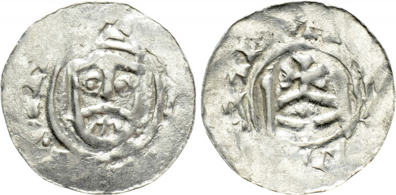 NETHERLANDS. Friesland. Godfrey (1046-1056). Denar. East Friesland. 

Obv: Bea...