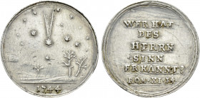 GERMANY. Hamburg. Free and Hanseatic City. Ducat. The Great Comet of 1744