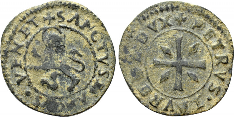 ITALY. Venice. Pietro Loredan (1567-1570). 4 Carzie or Sezin. Struck for use in ...