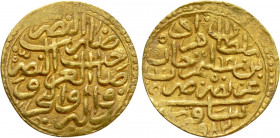 OTTOMAN EMPIRE. Murad III (AH 982-1003 / 1574-1595 AD). GOLD Sultani. Dated AH 982