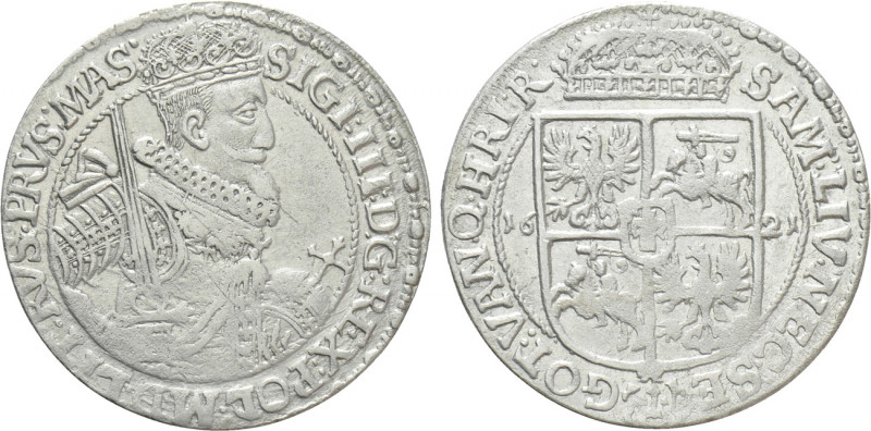 POLAND. Sigismund III Vasa (1587-1632). Ort (1621). Bydgoszcz (Bromberg). 

Ob...