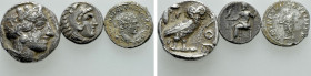 3 Greek and Roman Coins