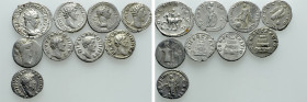 9 Denarii and Antoniniani; Caesar etc