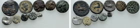 10 Greek Coins; all With Astronomical  Depictions