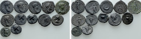 12 Roman Provincial Coins
