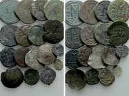 16 Byzantine and Modern Coins