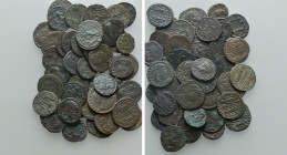 Circa 50 Late Roman Coins