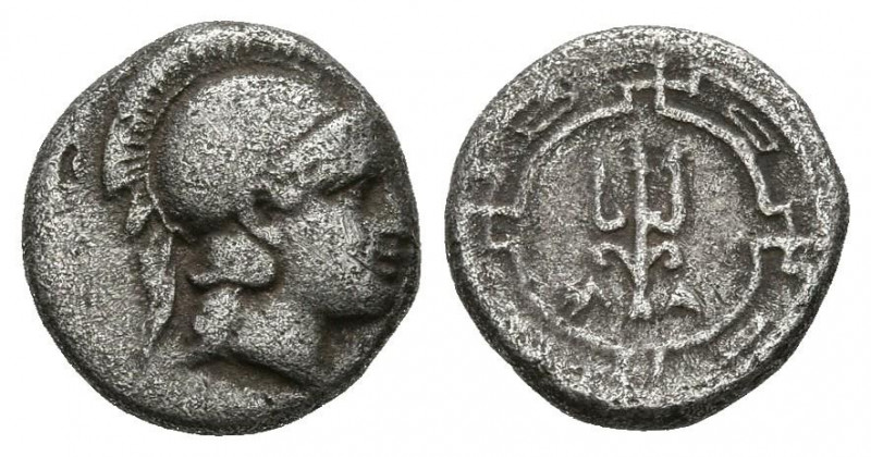 JONIA, Magnesia ed Maeandrum. Obolo. (Ar. 0,77g/9mm). 400-350 a.C. (SNG von Aulo...