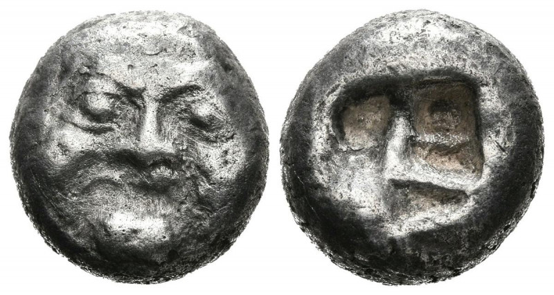 MISIA, Parion. Dracma. (Ar. 3,48g/11mm). 500-475 a.C. (SNG Copenhagen 256). Anv:...