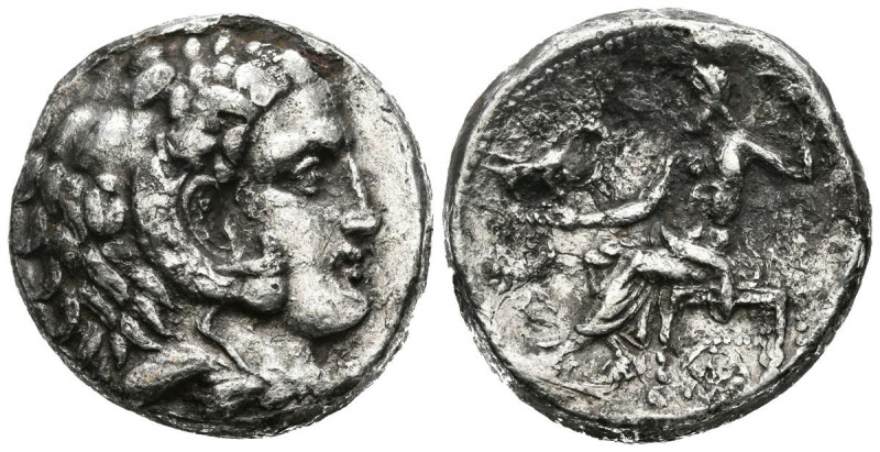 REYES DE MACEDONIA, Alejandro III el Grande. Tetradracma. (Ar. 15,23g/25mm). 336...