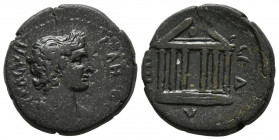 SARDES (Lydia). Ae 17 (Ae. 3,68g/17mm). 69-79 d.C. Moneda Provincial. Época de Vespasiano (RPC II-1310). Anv: busto drapeado a derecha, leyenda en gri...