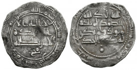 EMIRATO INDEPENDIENTE. Al Hakam I. Dirham (Ar. 2,41g/24mm). 230H. Al-Andalus. (Vives 196; Miles 122e). MBC.