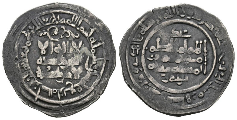 CALIFATO DE CORDOBA, Al-Hakam II. Dirham (Ar. 2,81g/22mm). 354H. Al-Andalus. (Vi...