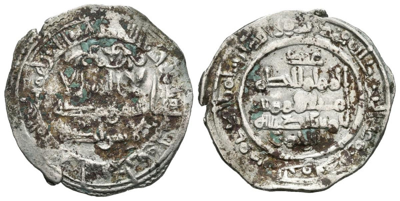 CALIFATO DE CORDOBA, Al-Hakam II. Dirham (Ar. 2,48g/21mm). 354H. Al-Andalus. (Vi...