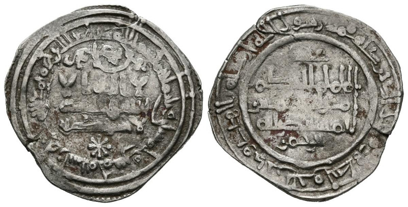 CALIFATO DE CORDOBA. Al-Hakam II. Dirham. (Ar. 2,55g/22mm). 355H. Madinat al-Zah...