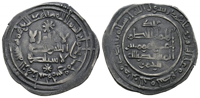 CALIFATO DE CORDOBA, Al-Hakam II. Dirham (Ar. 2,87g/23mm). 355H. Al-Andalus. (Vi...