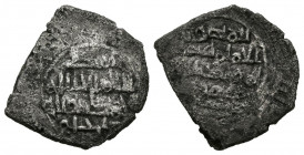 REINOS DE TAIFAS, Amiríes. Al Nasir. Dírham. (Ar. 1,29g/13mm). 427-430H. (Vives 1033). MBC.Muy escasa.