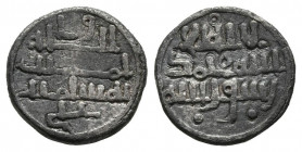 ALMORÁVIDES. Ali ibn Yusuf. Quirate (Ar. 0.77g/10mm). 500-537H. (Vives nº 1701; Benito Cb37). MBC.