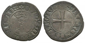 SANCHO I (1311-1324). Dobler (Ve. 1,84g/21mm). Mallorca. (Cru-547). MBC-.