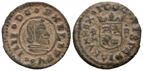 FELIPE IV (1621-1665). 8 Maravedís (Ae. 1,87g/20mm). 1664. Trujillo M. (Cal-2019-425). MBC.