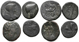 GRECIA ANTIGUA. Lote compuesto por 4 bronces griegos a clasificar. A EXAMINAR.