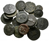 IMPERIO ROMANO. Lote compuesto por 20 bronces provinciales de distintos emperadores romanos. BC/MBC-. A EXAMINAR.