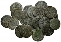 MONARQUIA ESPAÑOLA. Precioso conjunto compuesto por 20 monedas de 16 Maravedís de Felipe IV de distintas fechas, cecas y calidades, incluye un pieza m...