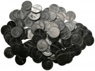 ESTADO ESPAÑOL. Magnífico conjunto de aproximadamente 225 monedas de 50 Céntimos del año 1966 (*67 y 71). Procedentes de cartucho. Diferentes estados ...